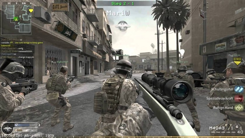 Call of Duty 4 Modern Warfare 1 мультиплеер