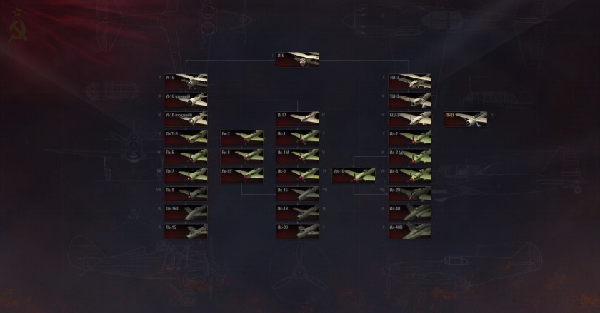 World of warplanes дерево исследований