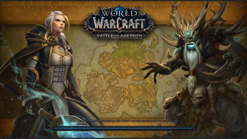 Warcraft Battle for Azeroth загрузочные экраны