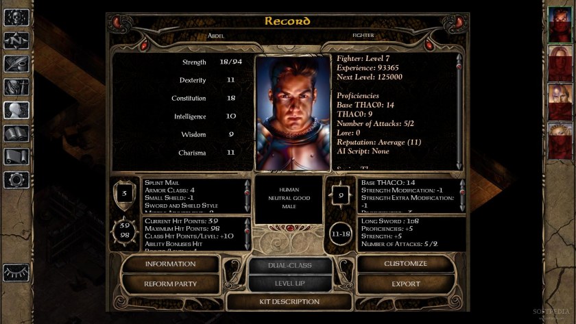 Baldur's Gate 1 Кзар