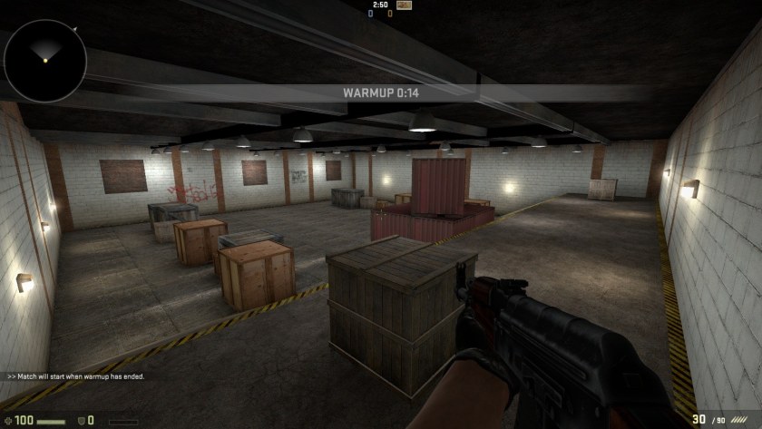 Aim Map CS go 1v1