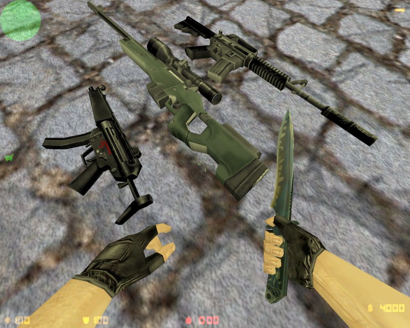 Оружие из контр страйк 1.6