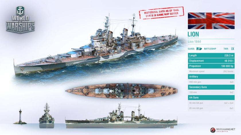 Линкор Слава World of Warships