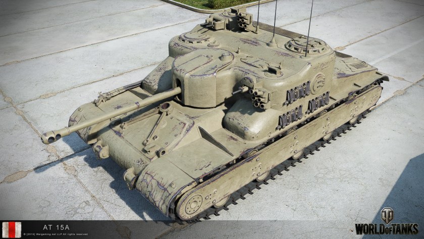 Ворлд оф танк ат15