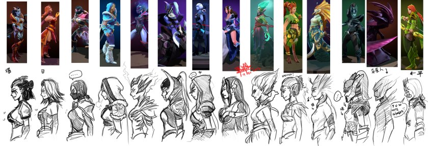 Dota Лина waifu