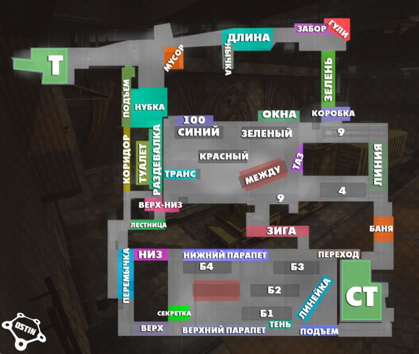 CS go Hub карта
