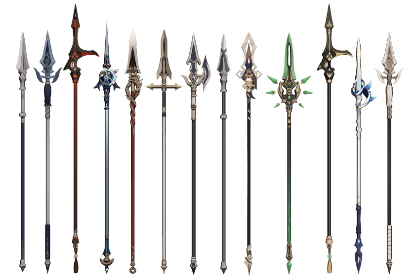 Геншин polearm