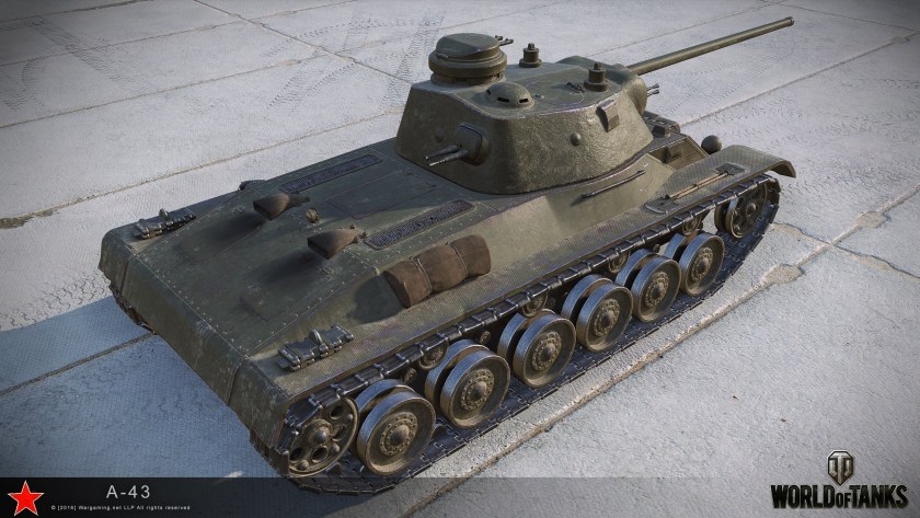 А43 танк World of Tanks