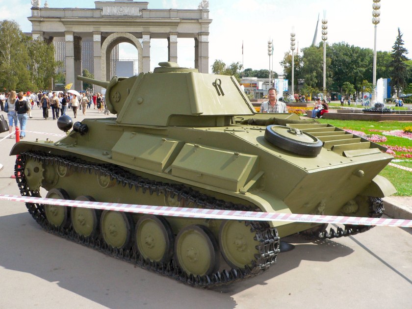 Т-70 Советский лёгкий танк