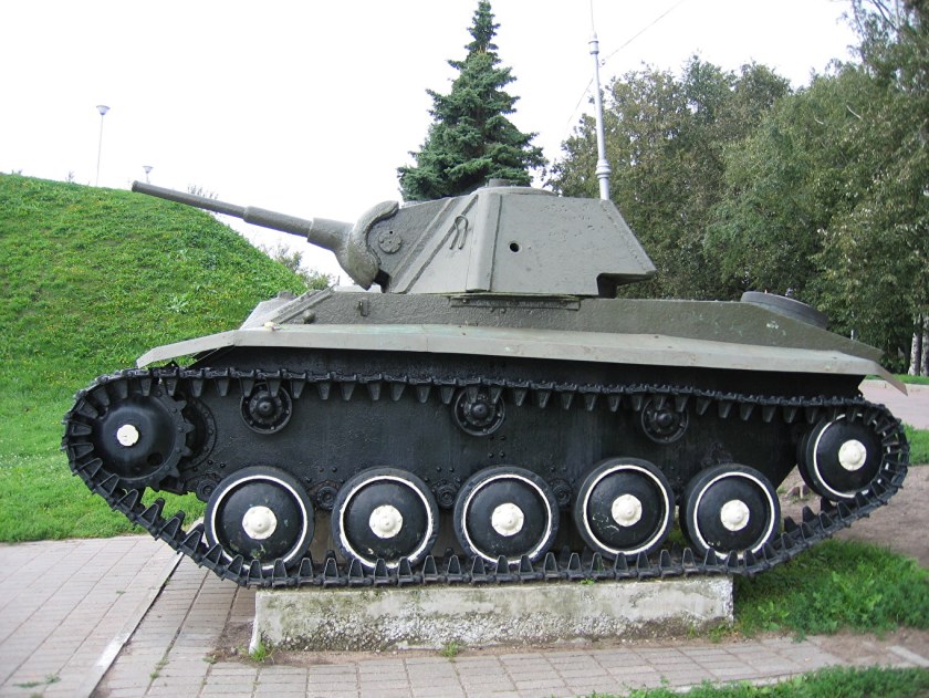 Т-70 Советский лёгкий танк
