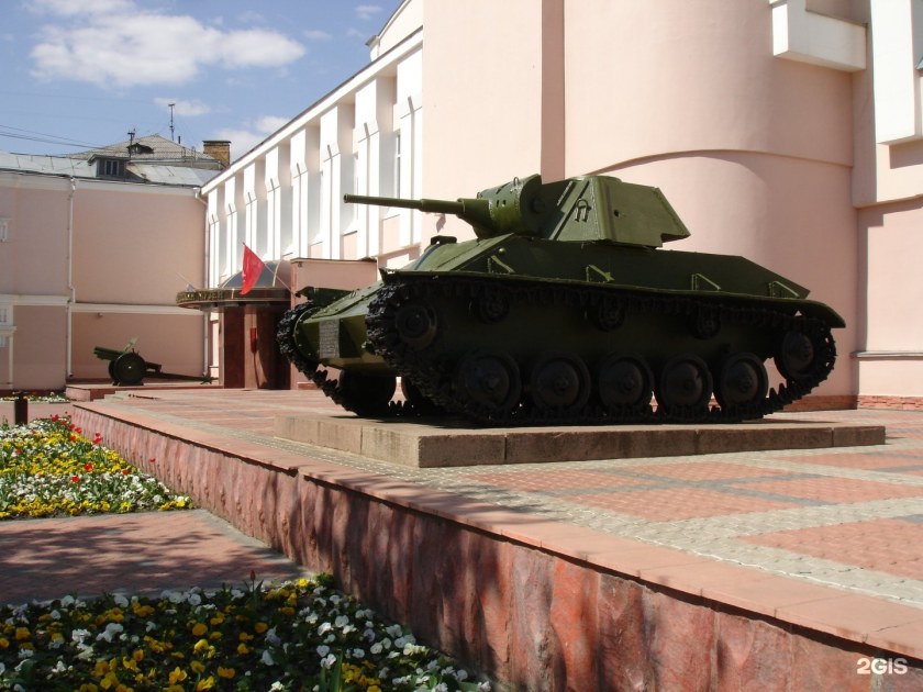 Танк т 70 в Орле