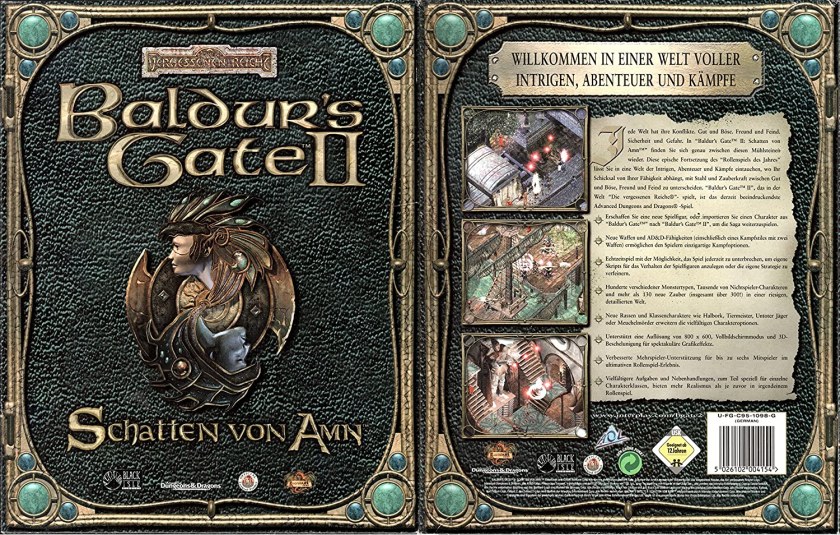 Baldur's Gate 2 храмовый район