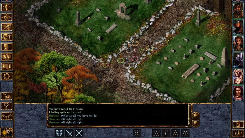 Baldur’s Gate 2 dialogs