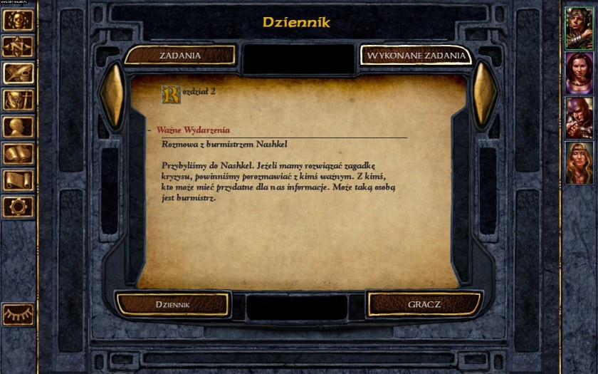 Карта мира Baldur's Gate enhanced Edition в цвете