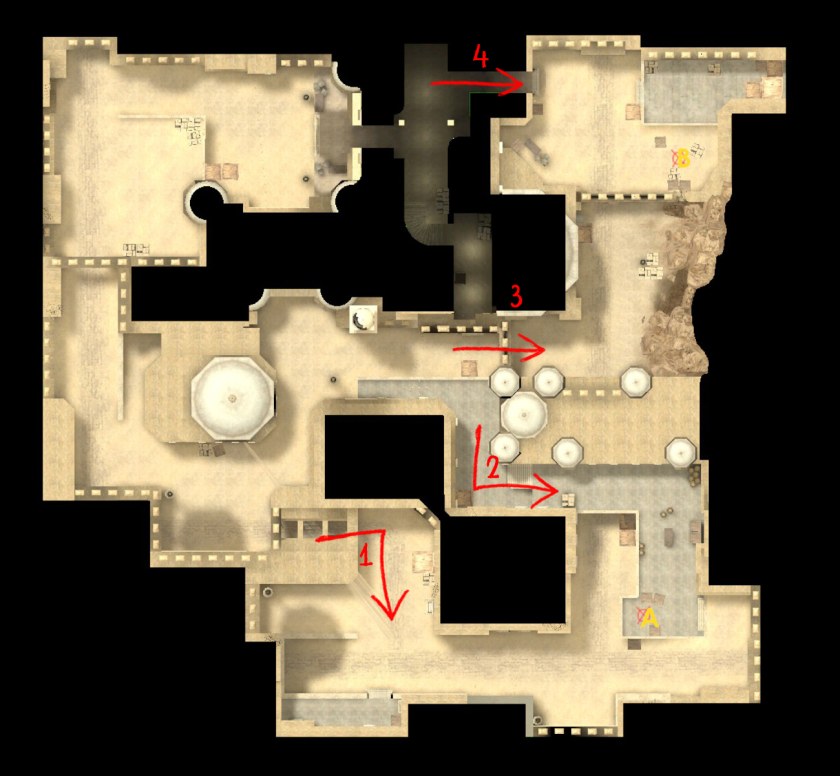 Карта Dust 2 CS