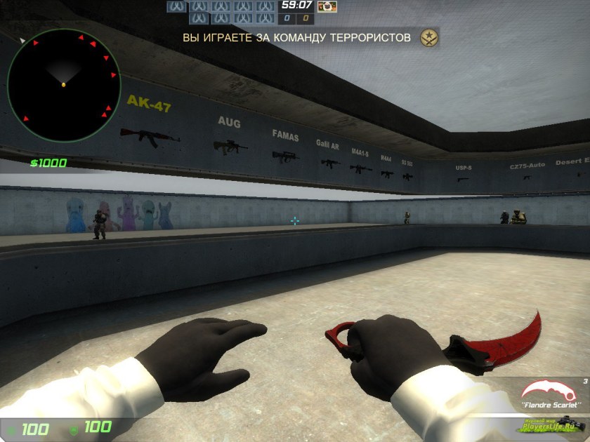 Карта aim_Botz для CS go