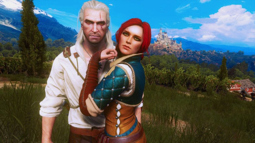 The Witcher Геральт и Трисс