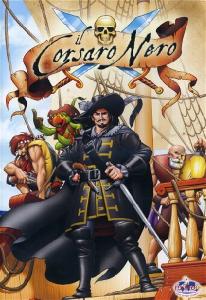 Черная про пиратов. Черный пират (the Black Corsair) 1998. Черный Корсар пират.