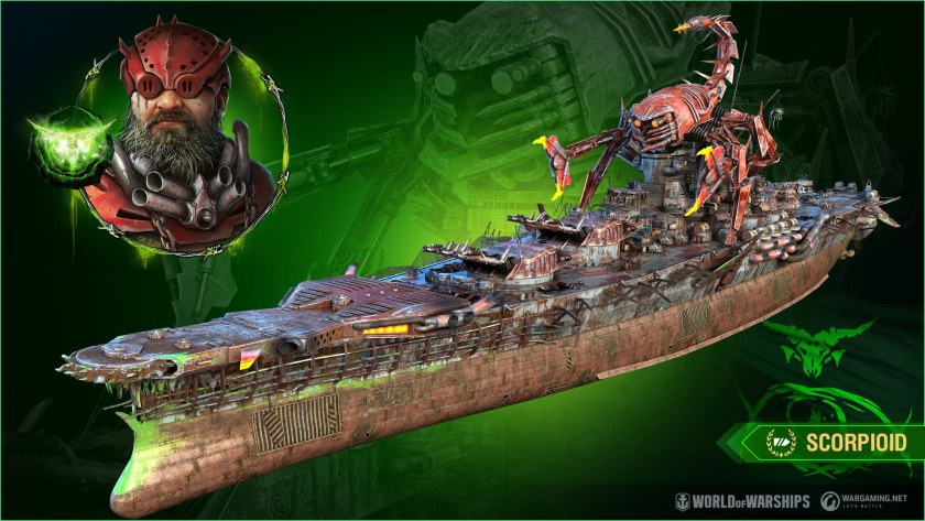 Yamato scorpioid Camouflage