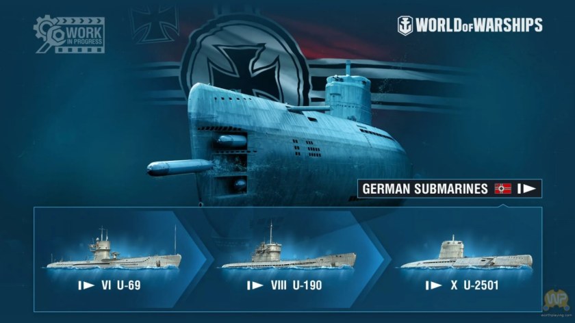 Подводная лодка World of Warships