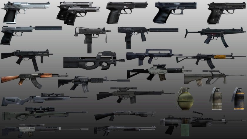 Counter-Strike Global Offensive оружие