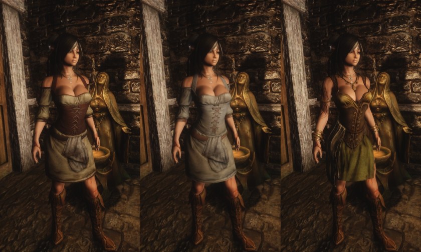 SEVENBASE Skyrim clothes