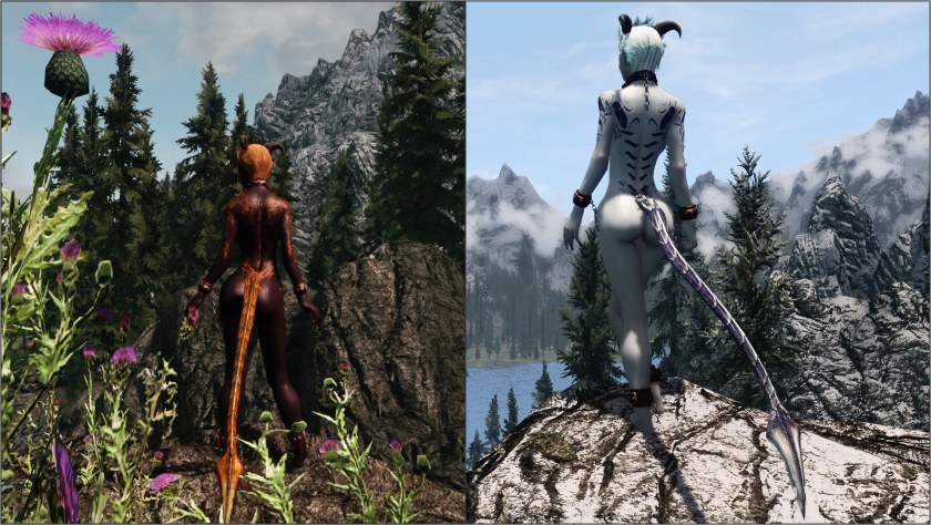Ретекстур аргониан Skyrim