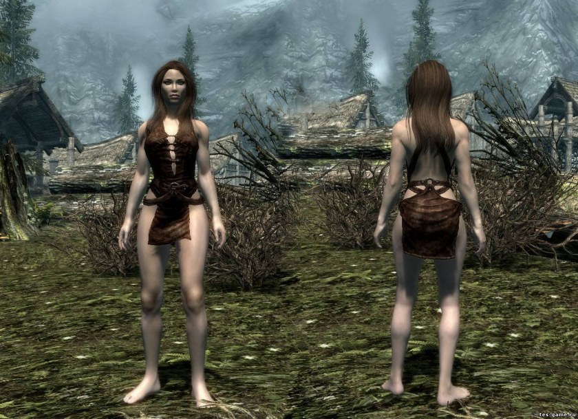 Skyrim древняя нордская броня