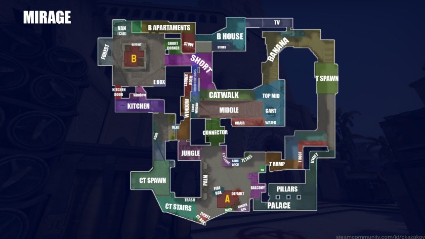 Dust 2 в ФОРТНАЙТ