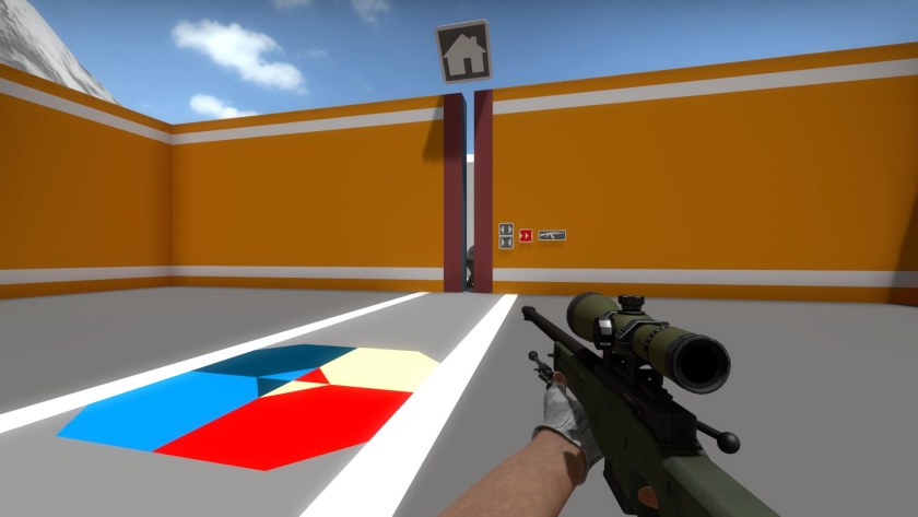 Карта для тренировки аим — Training Center 1.5c