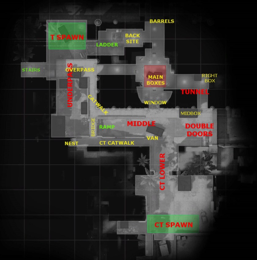 Карта Office CS go