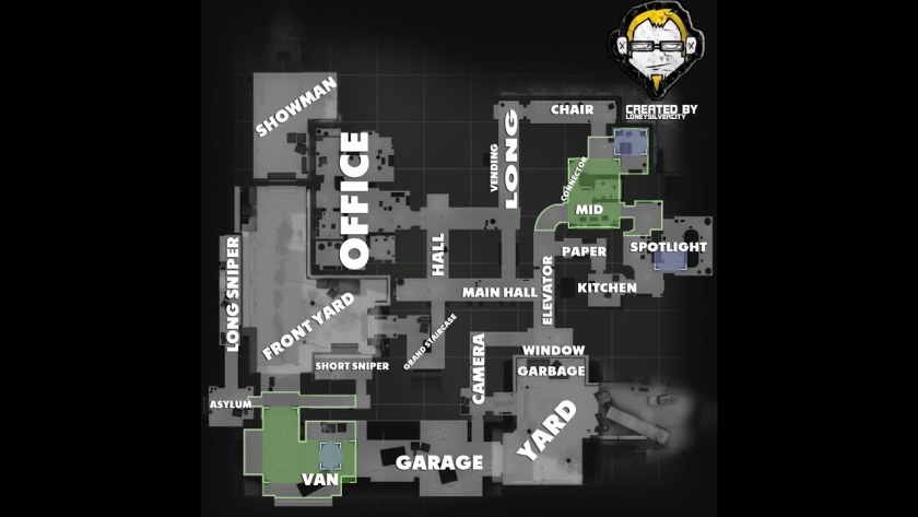 Карта Office CS go