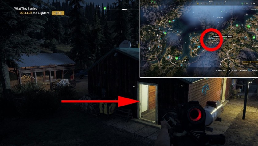 Бункер веры far Cry 5 на карте