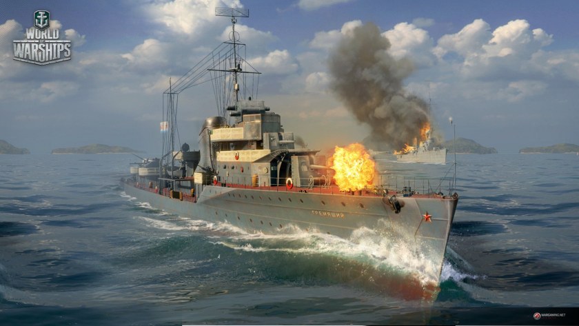 Эсминцы в World of Warships