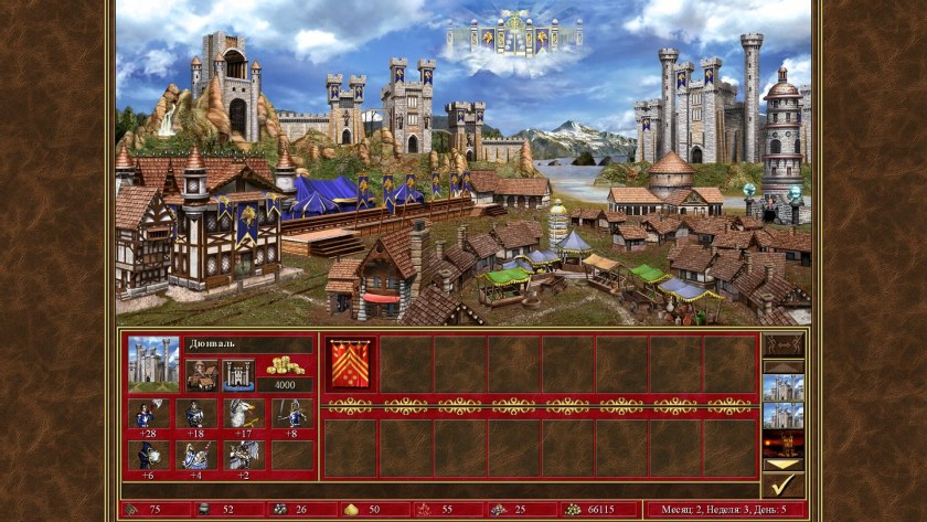 Настольная игра герои меча и магии 3