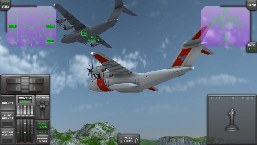 Infinite Flight Simulator полетов