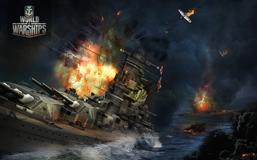 World of Warships геймплей