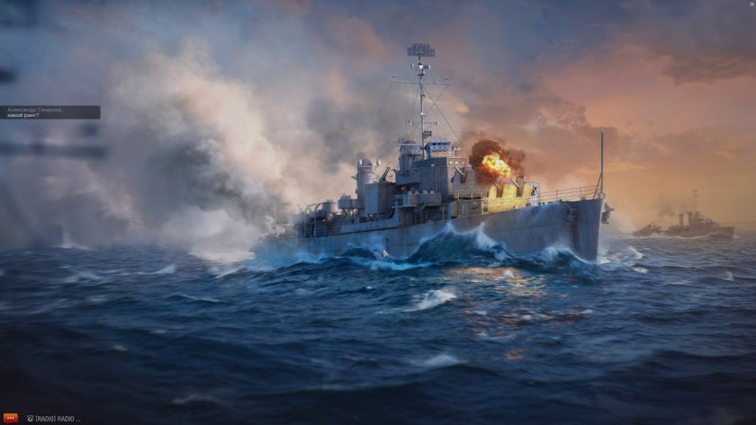 Скриншот 5 уровня в World of Warships