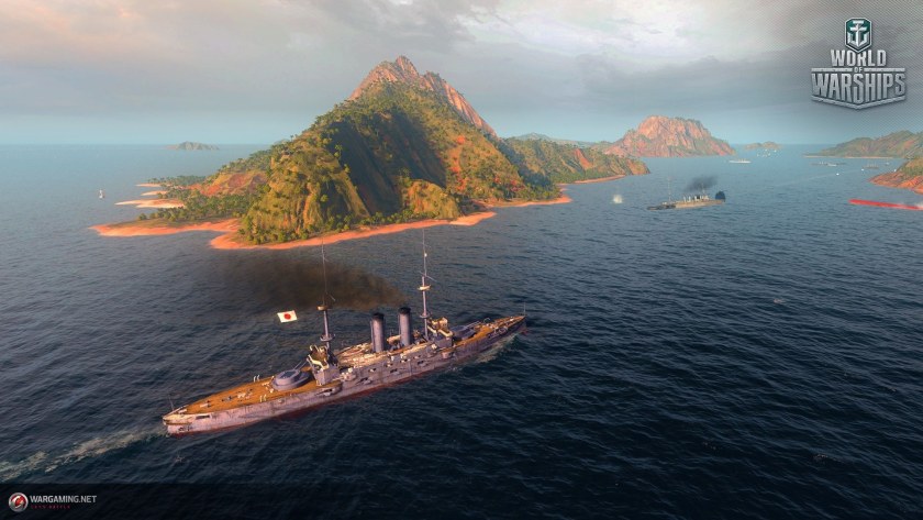 Корабль 2 уровня в World of Warships