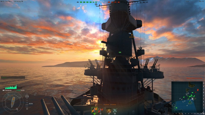 World of Warships Интерфейс
