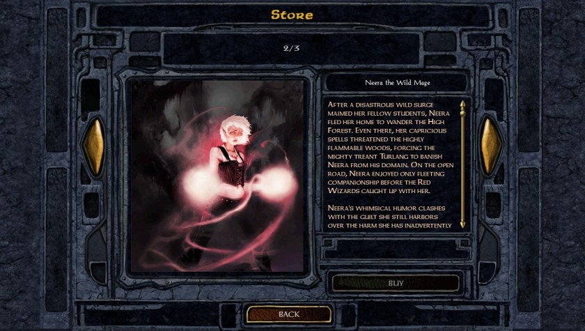 Baldur's Gate 2 инвентарь
