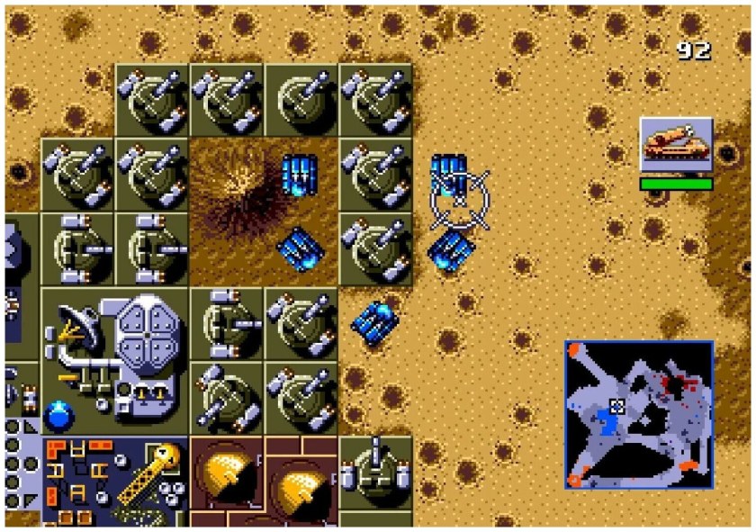 Игра Dune - the Battle for ARRAKIS Sega