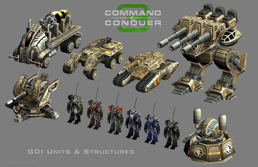 Command Conquer 4 юниты ГСБ