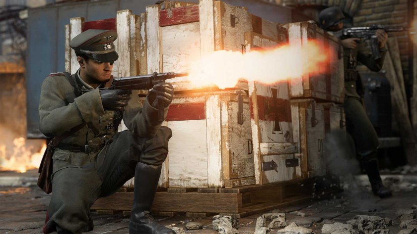 Call of Duty ww2 огнемет