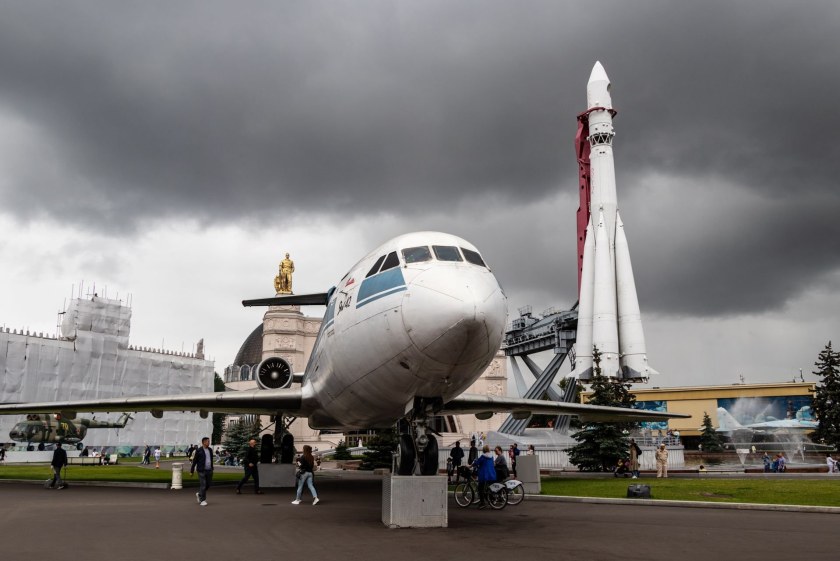 ВДНХ самолет ту 154
