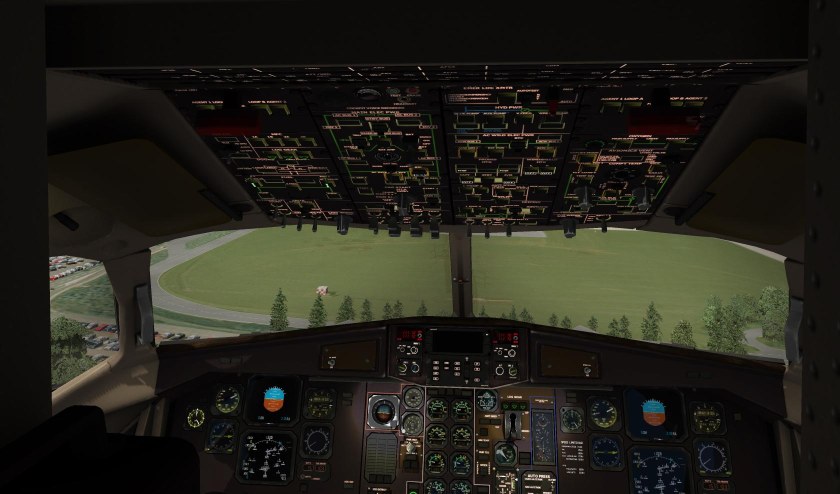 Flight procedures Training device