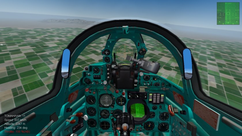 Су-27 кабина