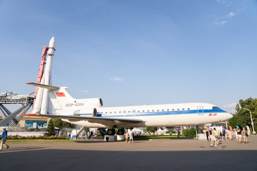 Авиалайнер на ВДНХ 2022