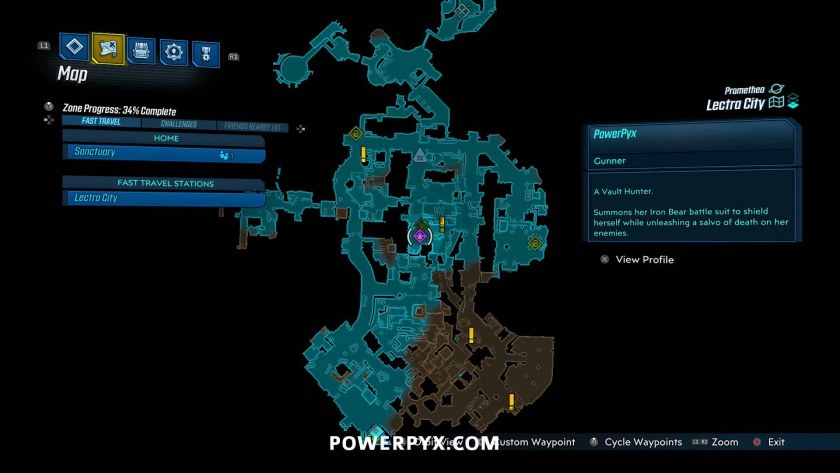 Лектор Сити Borderlands 3