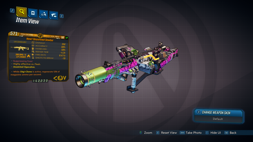 Эридианское оружие в Borderlands 3